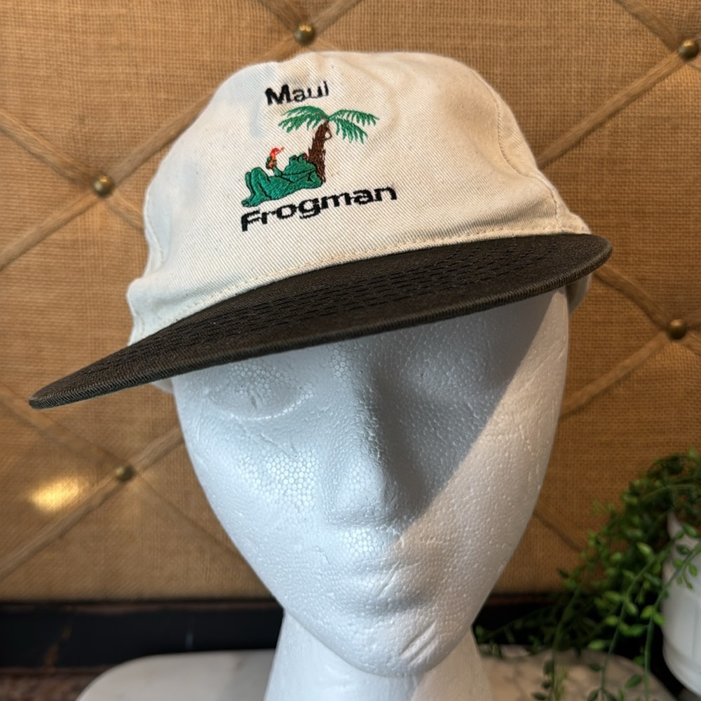 Vintage Maui Frogman hat